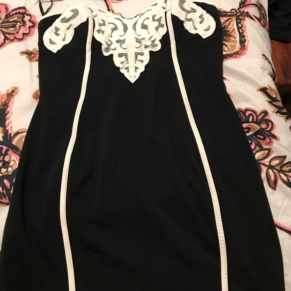 Foreign Exchange Strapless Mini Dress